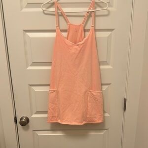 Peach Sleeveless Women's Top